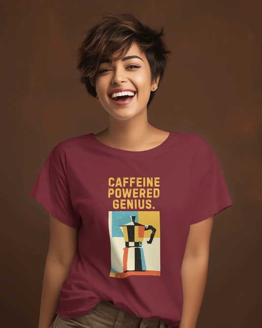 Coffee Genius T-shirt for Women PrismGasm