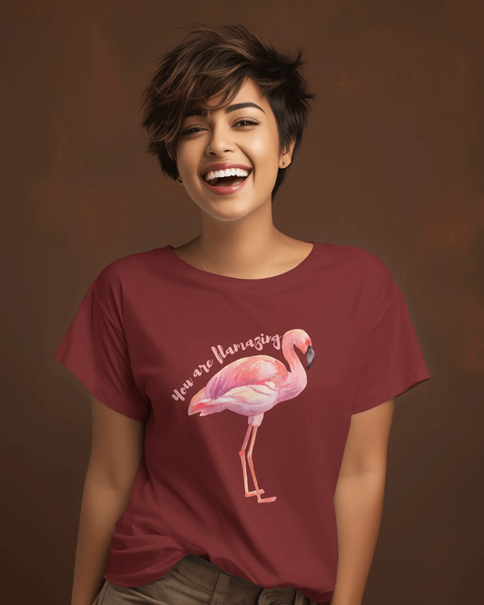 You Are Flamazing T-shirt for Women PrismGasm