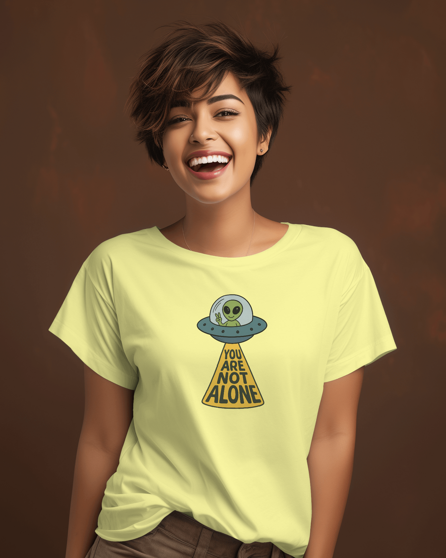 You Are Not Alone T-shirt for Women