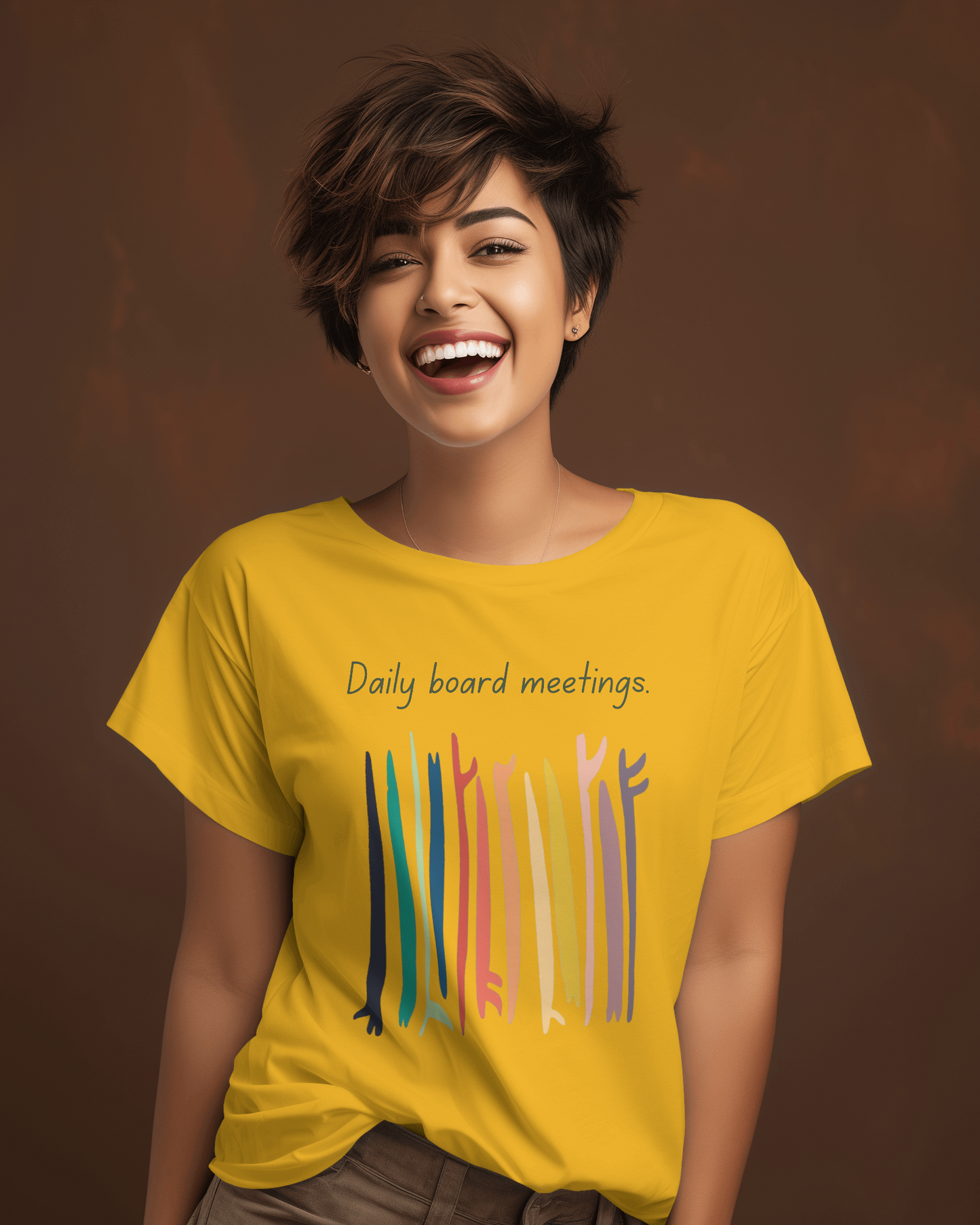 Daily Board Meetings T-shirt for Women