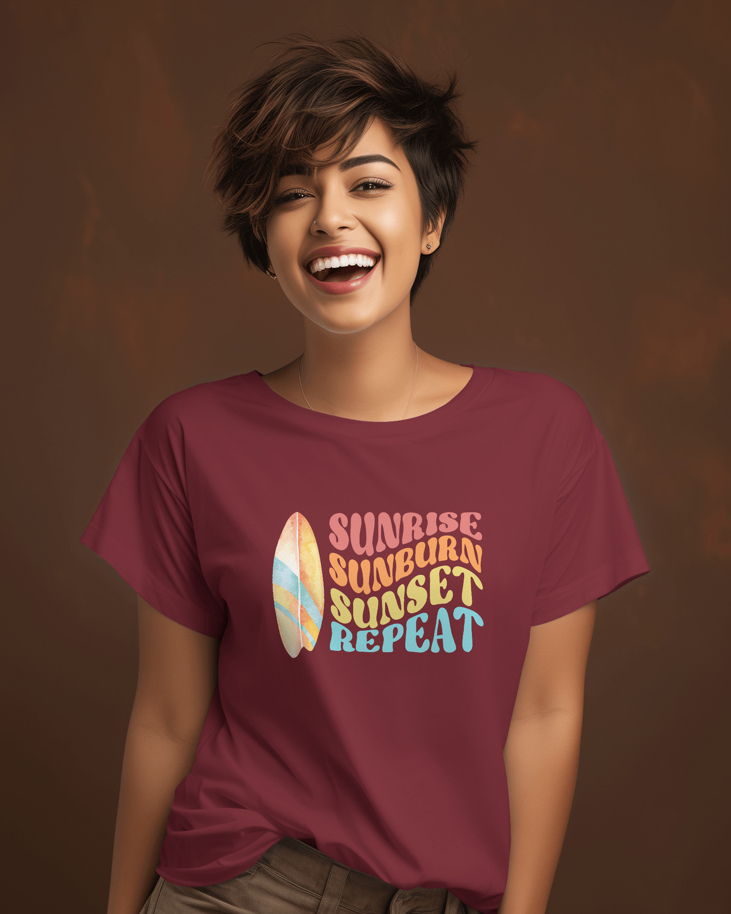 Sunrise Repeat | T-shirt for women