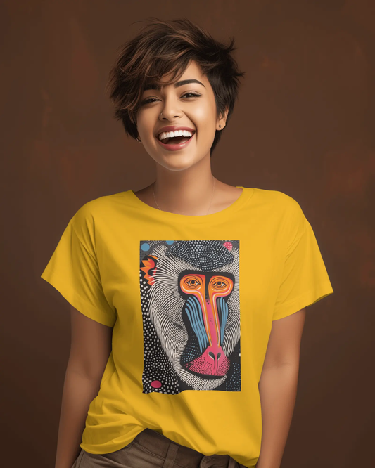 Artsy Baboon | T-shirt for Women PrismGasm
