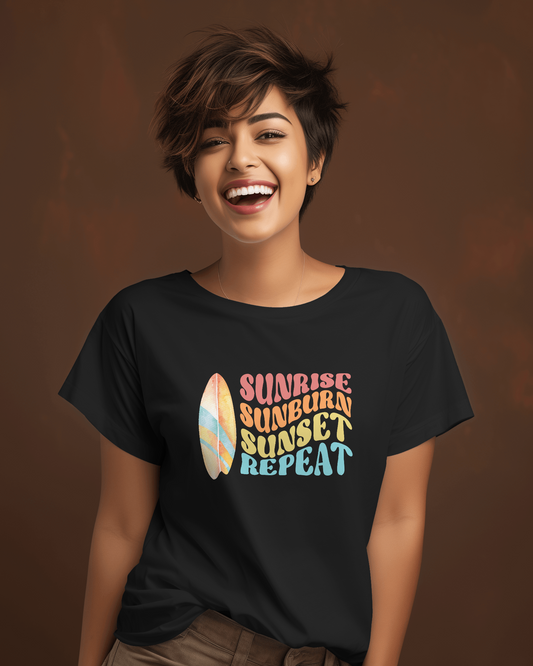 Sunrise Repeat | T-shirt for women