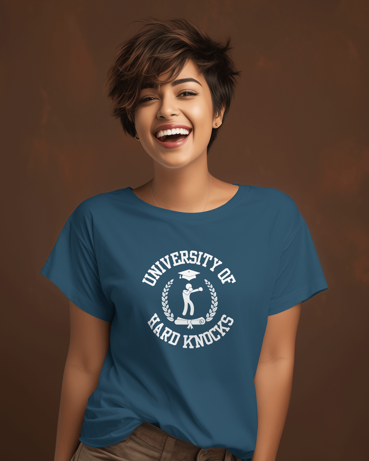 University Of HardKnocks T-shirt for Women