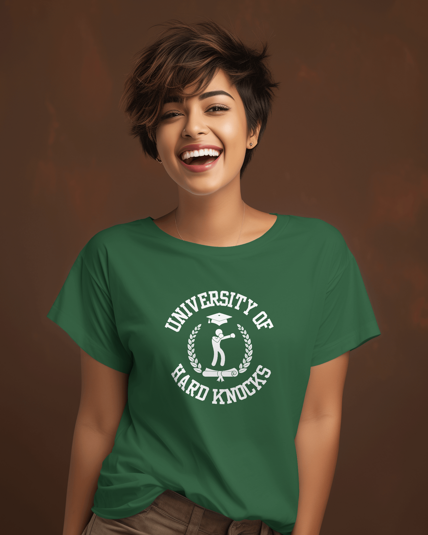 University Of HardKnocks T-shirt for Women