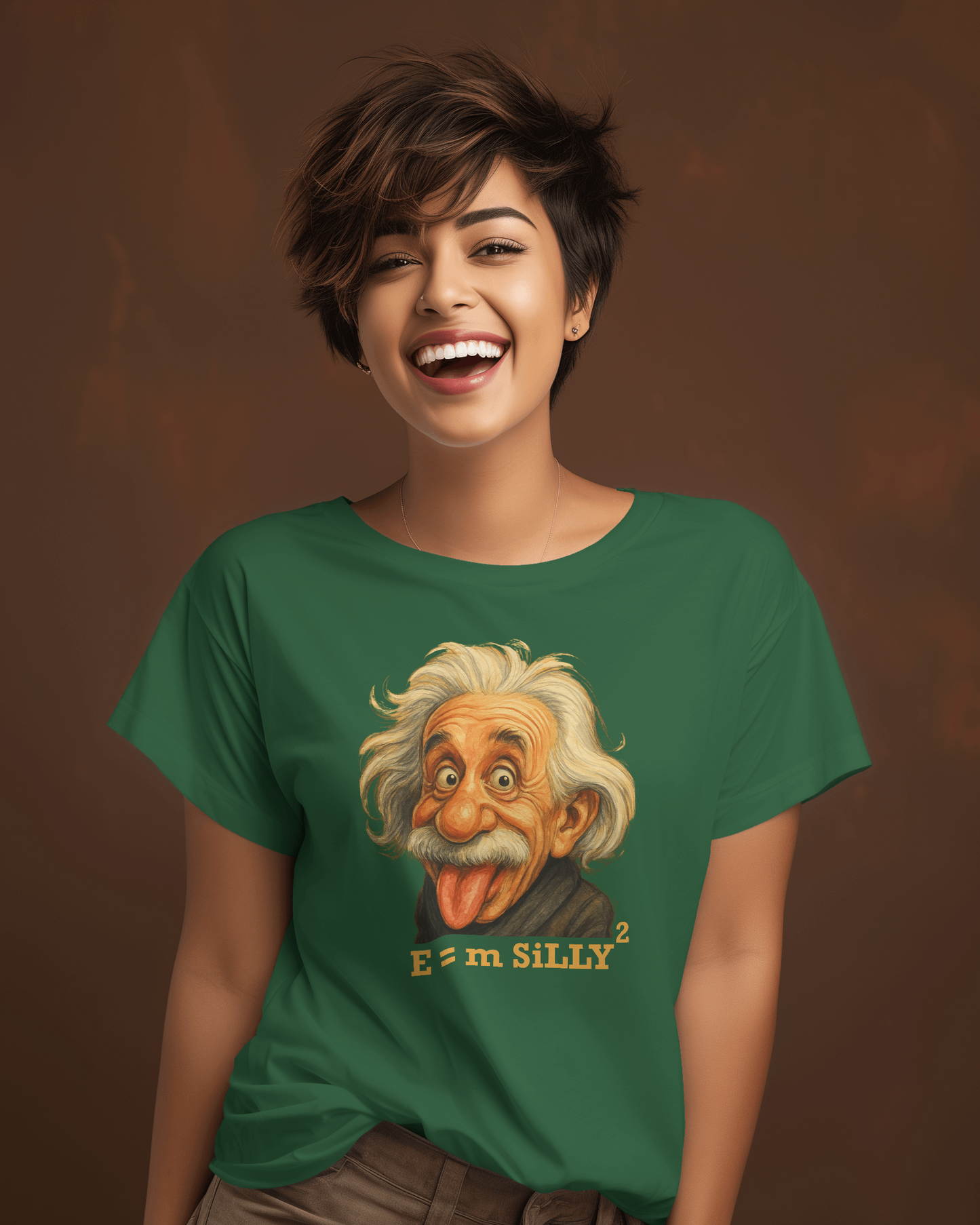 Silly Einstein T-shirt for Women