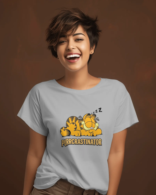 Garfield The Purrcrastinator | T-shirt for Women PrismGasm