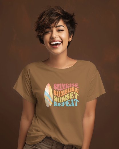 Sunrise Repeat | T-shirt for women