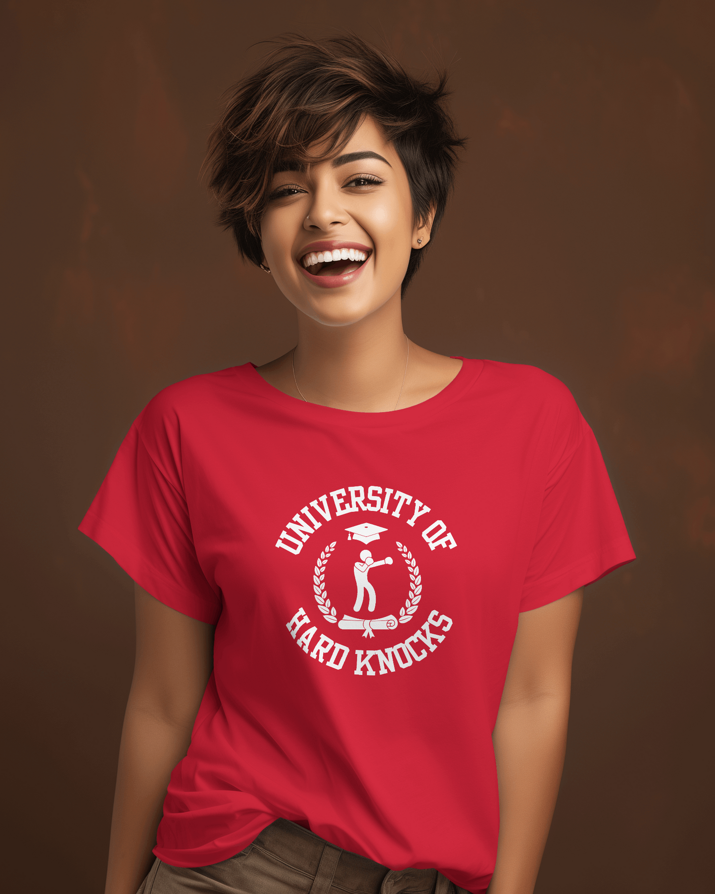 University Of HardKnocks T-shirt for Women