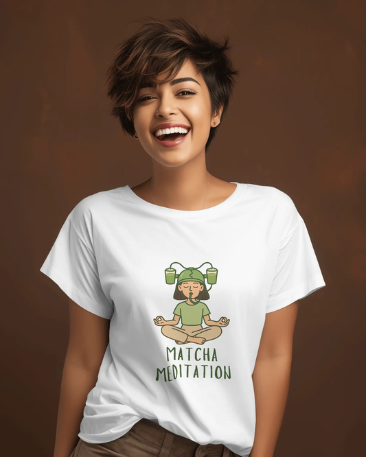 Matcha Meditation | T-shirt for Women PrismGasm
