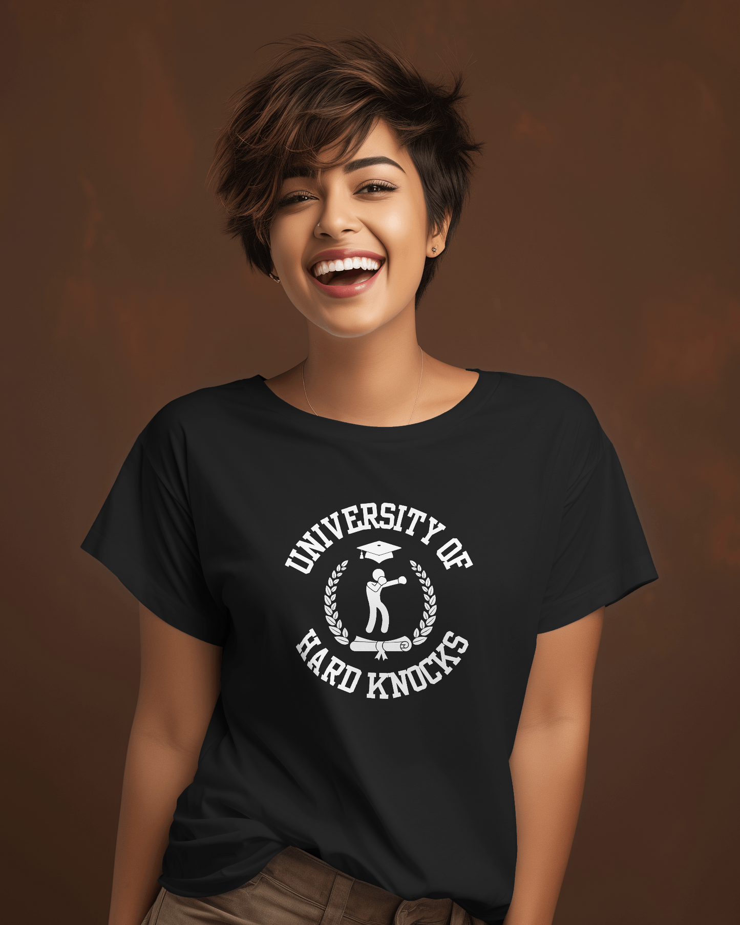 University Of HardKnocks T-shirt for Women