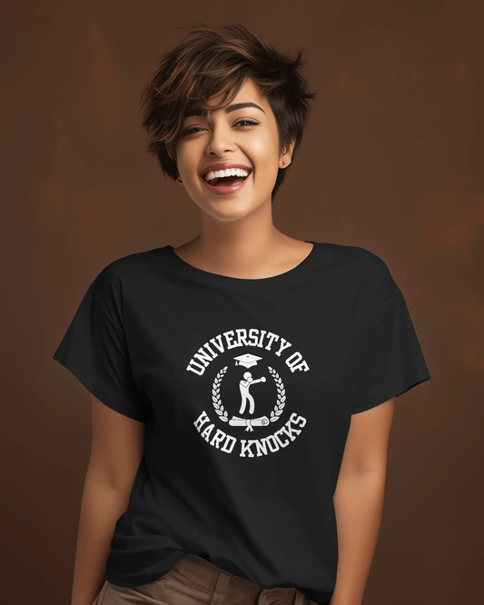 University Of HardKnocks T-shirt for Women PrismGasm