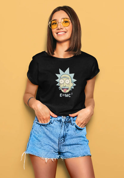 Crazy Rick Einstein | T-shirt for Women Printrove