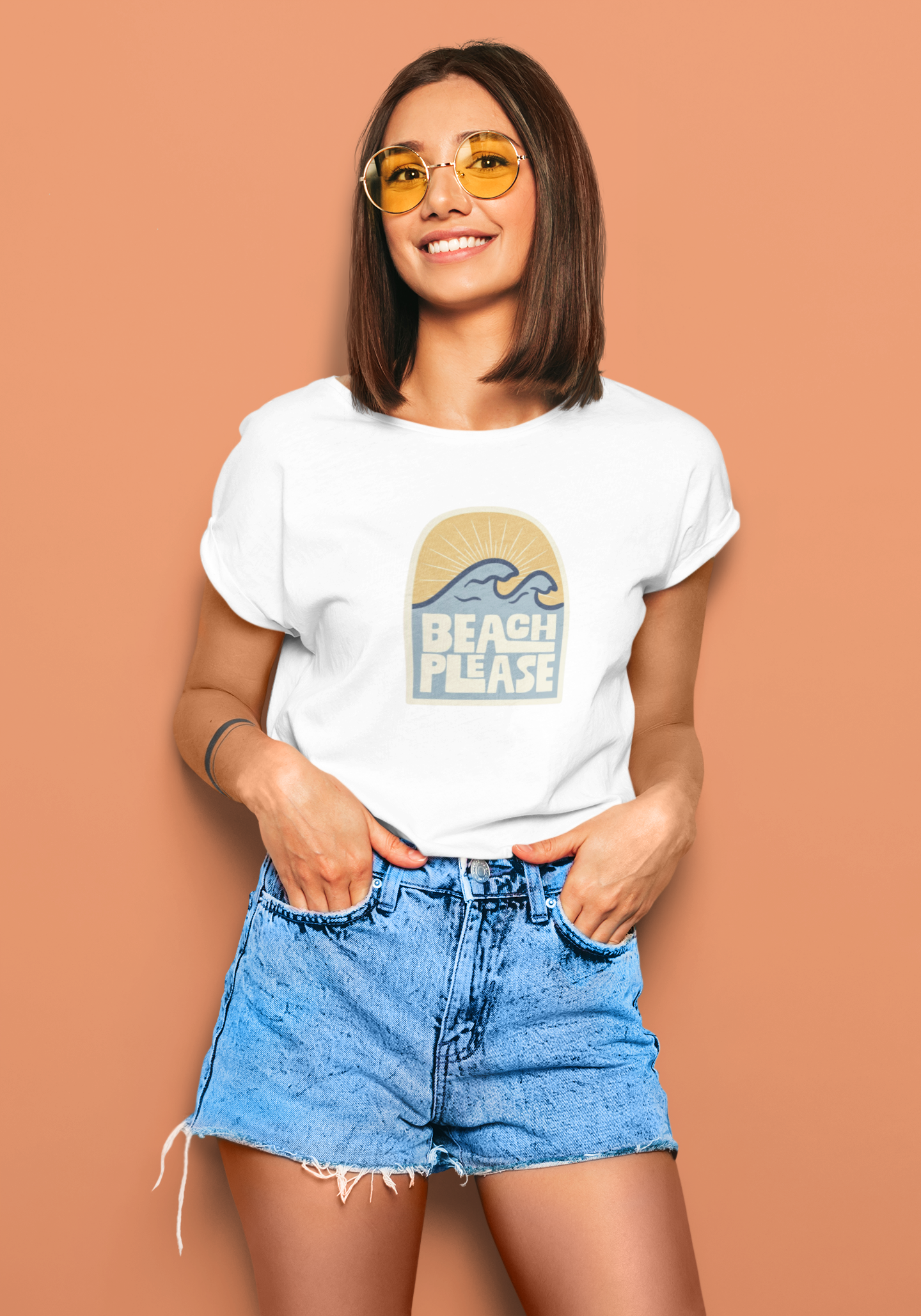 Beach Please Waves | T-shirt for Women