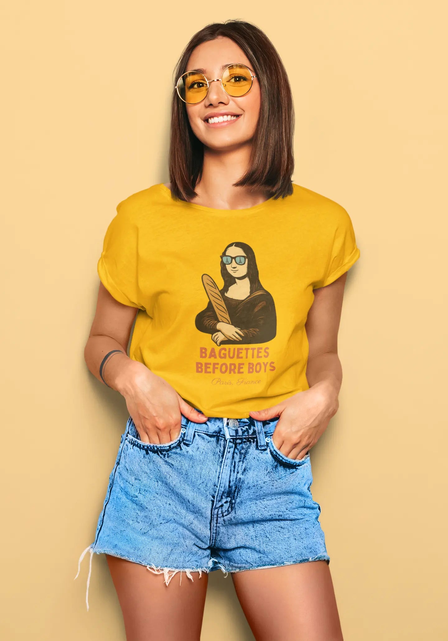 Baguettes Before Boys | T-shirt for Women PrismGasm