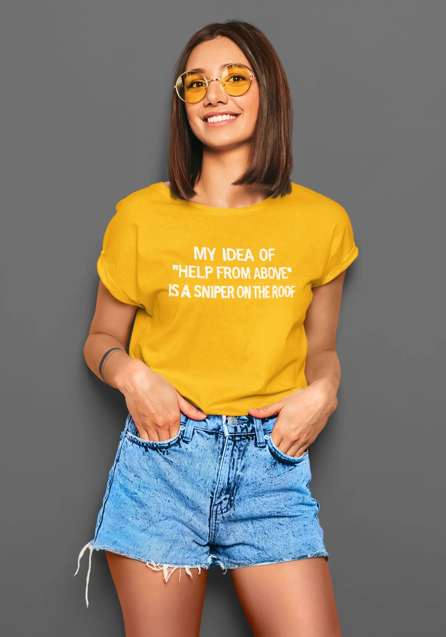 Sniper On The Roof | T-shirt for Women PrismGasm