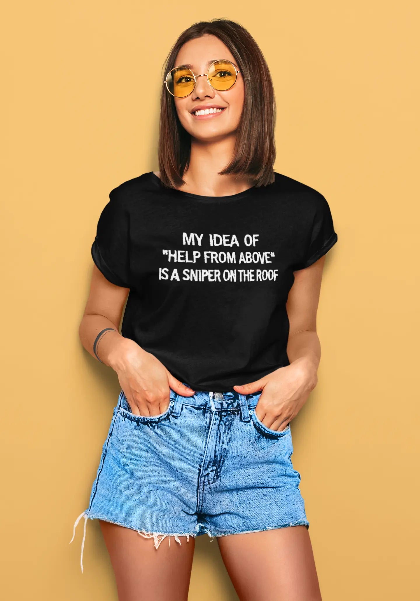 Sniper On The Roof | T-shirt for Women PrismGasm