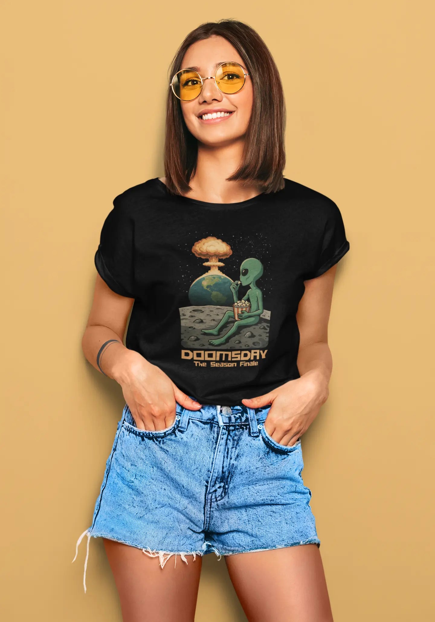 Doomsday Popcorn | T-shirt for Women PrismGasm