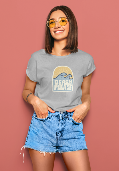 Beach Please Waves | T-shirt for Women