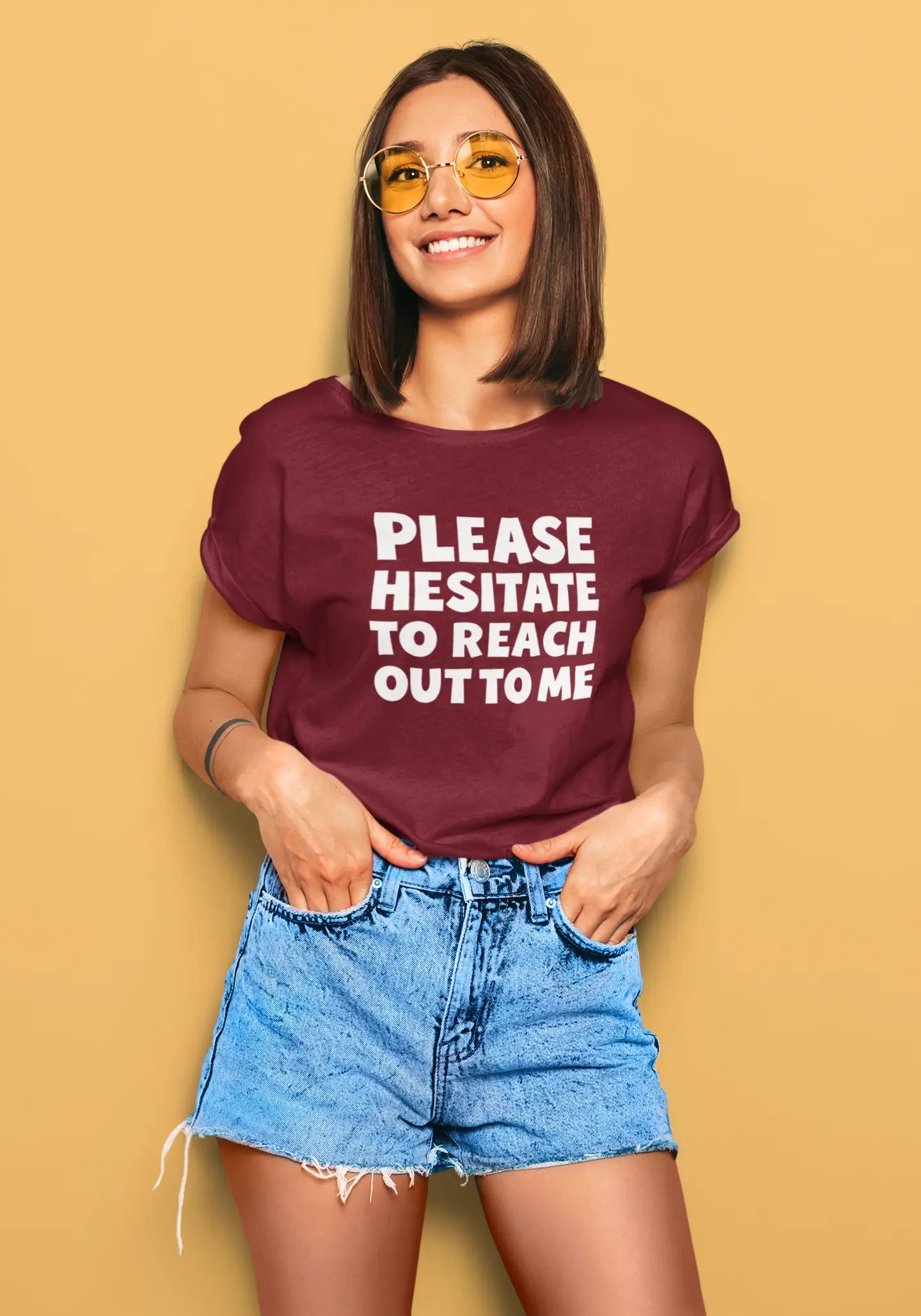 Please Hesitate | T-shirt for Women PrismGasm