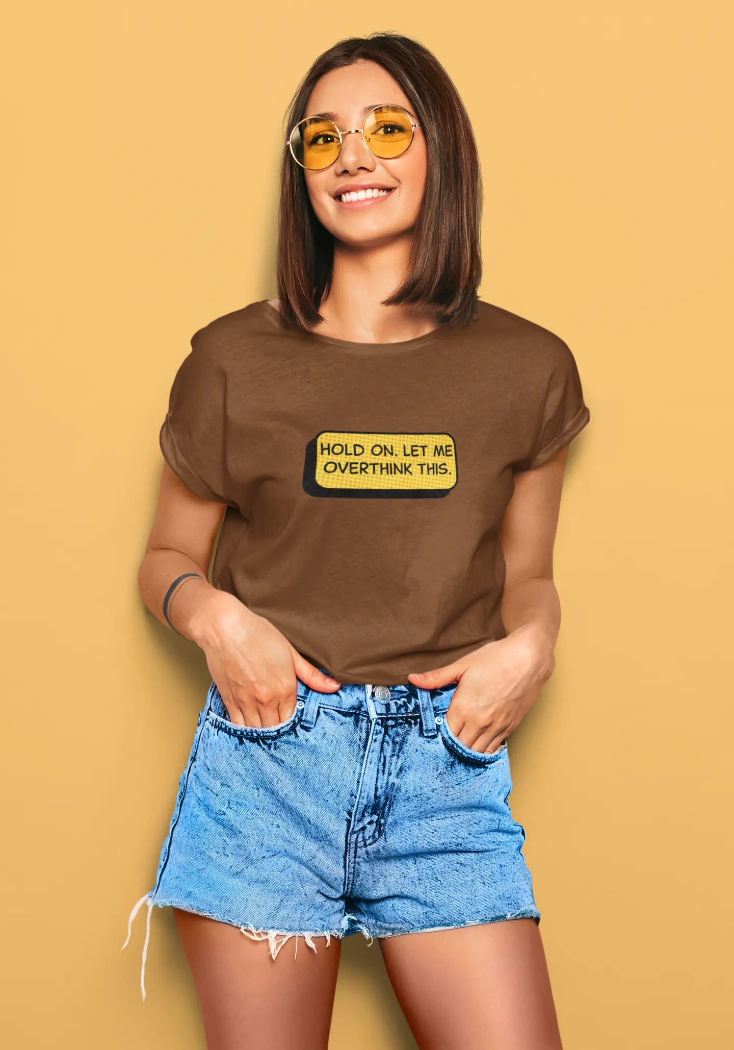 Let Me Overthink This | T-shirt for Women PrismGasm