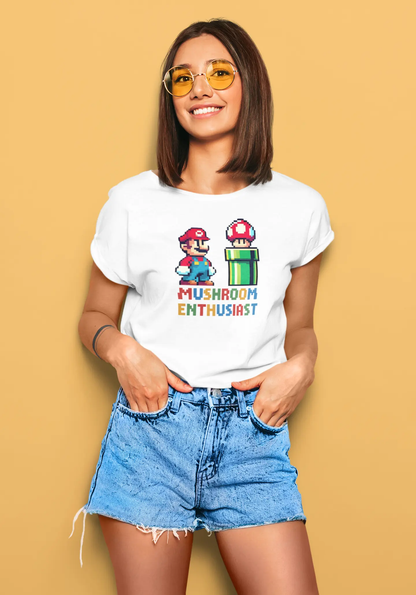 Retro Super Mario | T-shirt for Women Printrove
