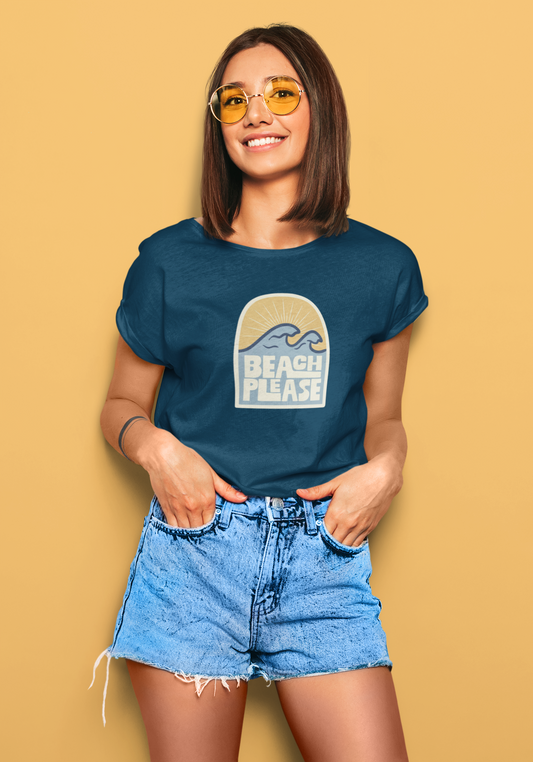 Beach Please Waves | T-shirt for Women