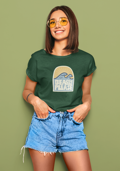 Beach Please Waves | T-shirt for Women