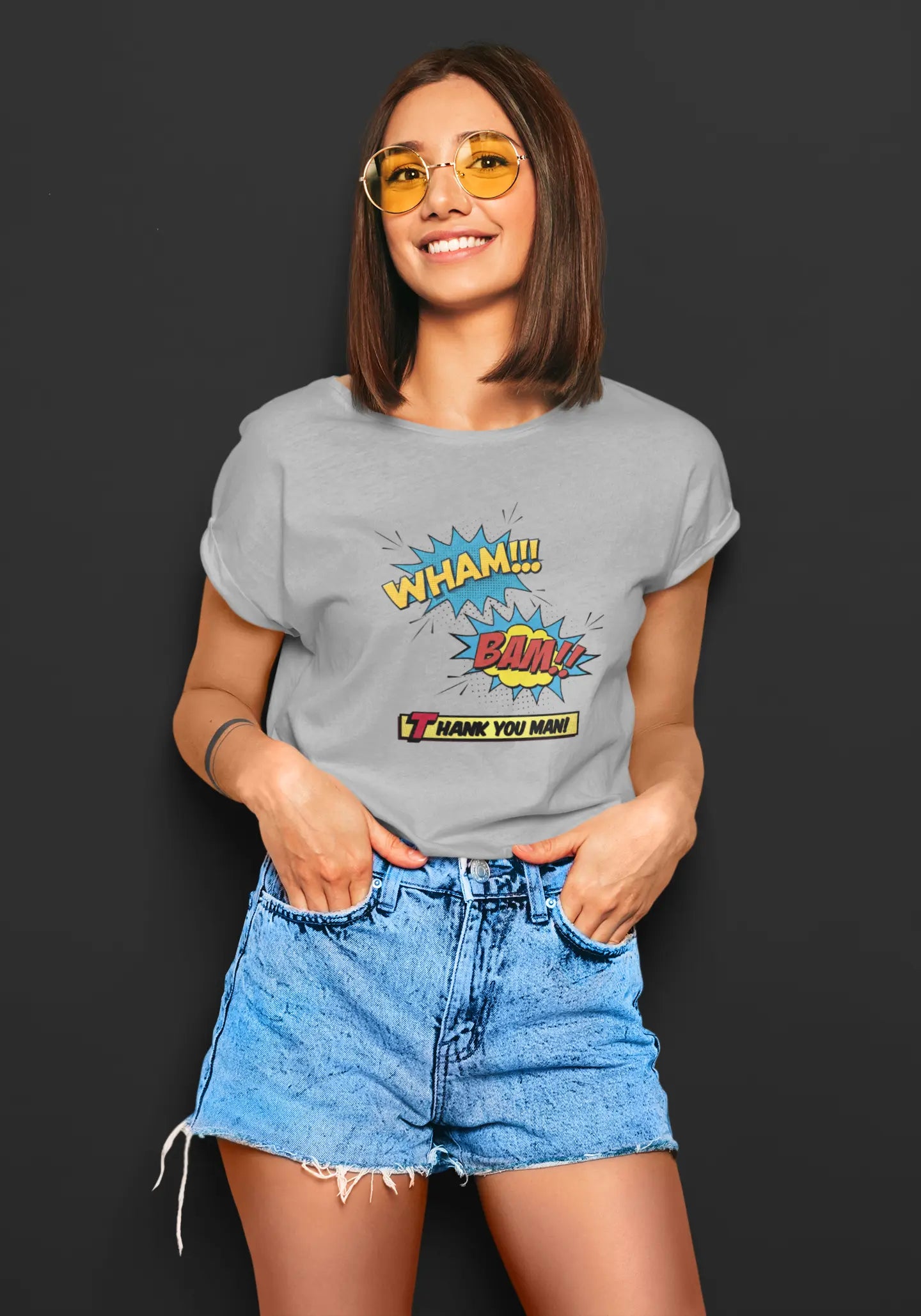 WHAM! BAM! Thank You Man! | T-shirt for Women PrismGasm