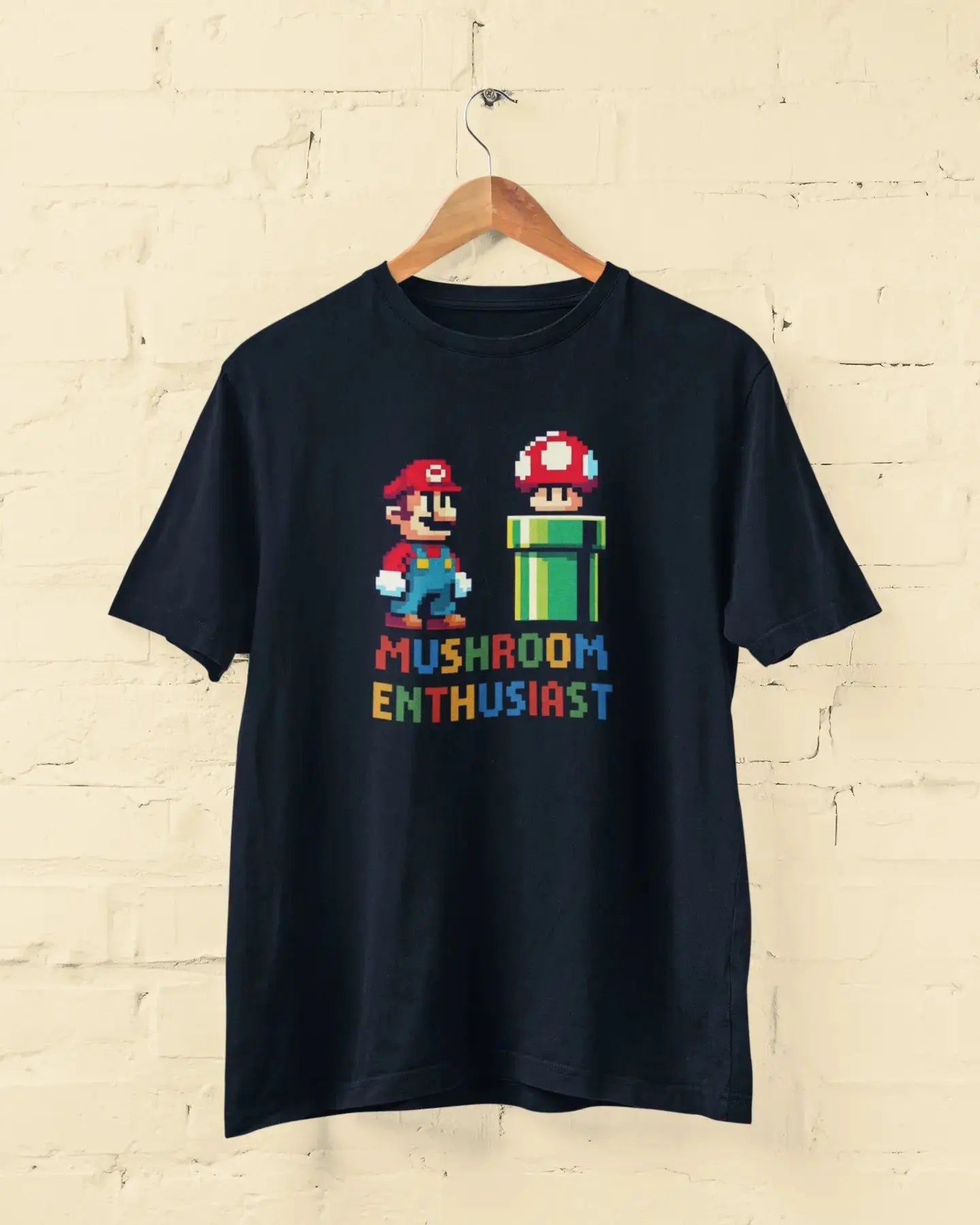 Mario the Mushroom Enthusiast | T-shirt for Men PrismGasm