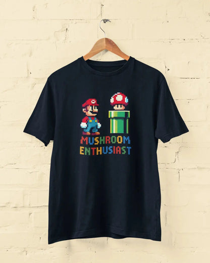 Mario the Mushroom Enthusiast | T-shirt for Men PrismGasm