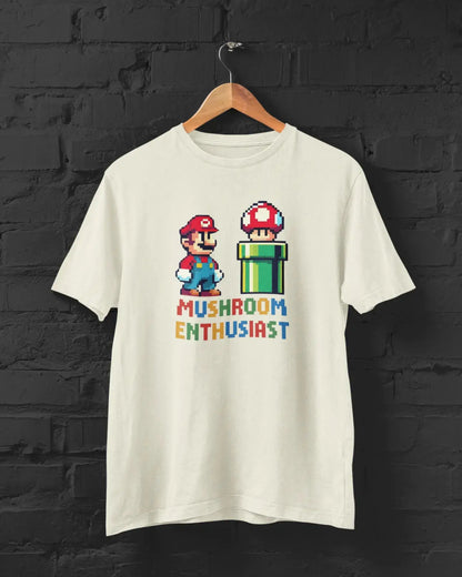 Mario the Mushroom Enthusiast | T-shirt for Men PrismGasm