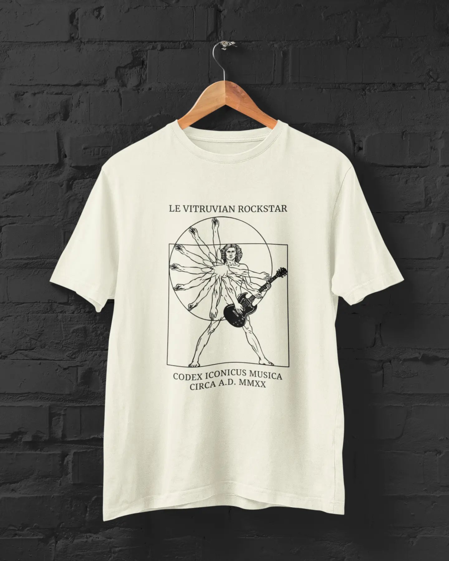 Le Vitruvian Rockstar | T-shirt for Men - PrismGasm