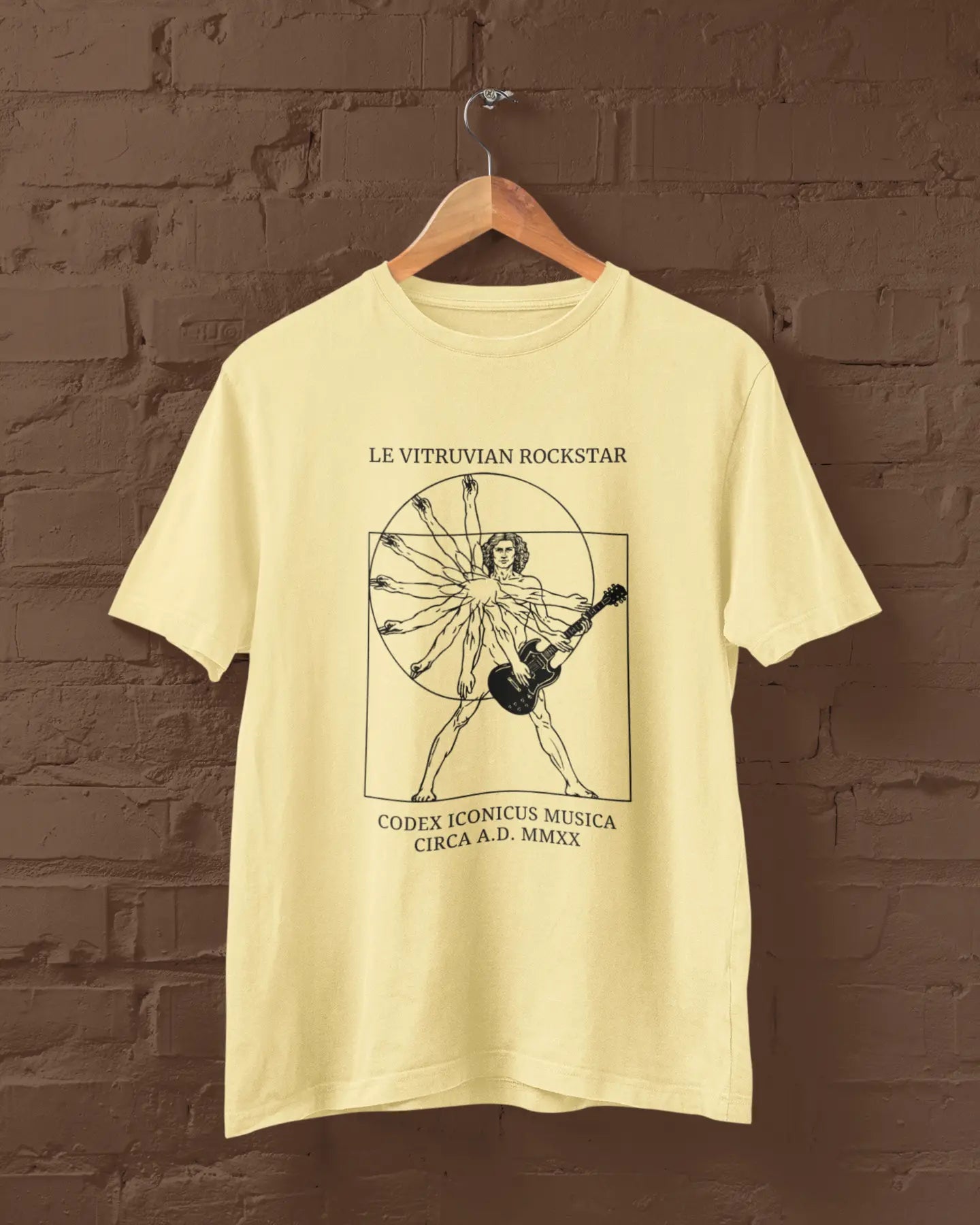 Le Vitruvian Rockstar | T-shirt for Men - PrismGasm