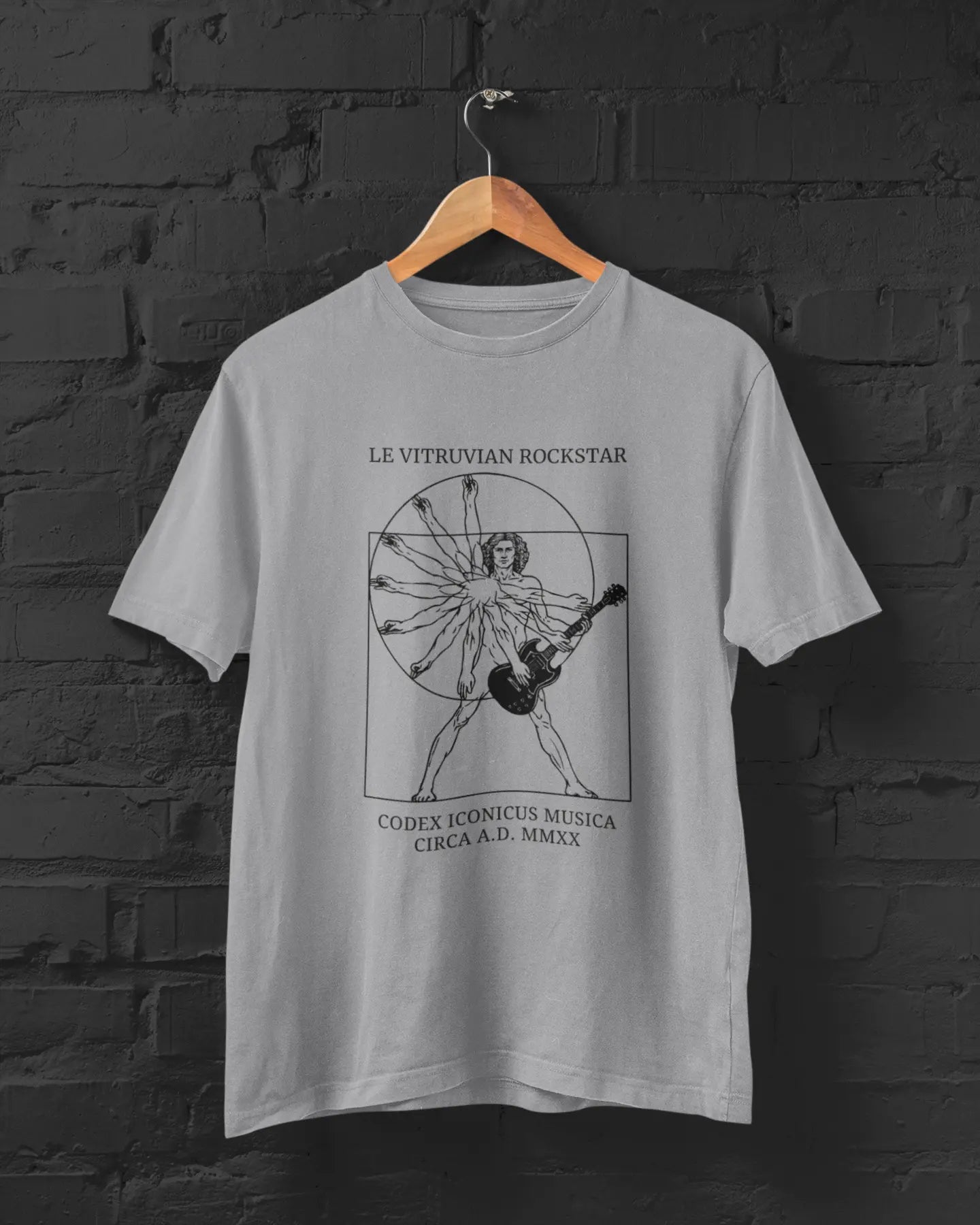 Le Vitruvian Rockstar | T-shirt for Men - PrismGasm