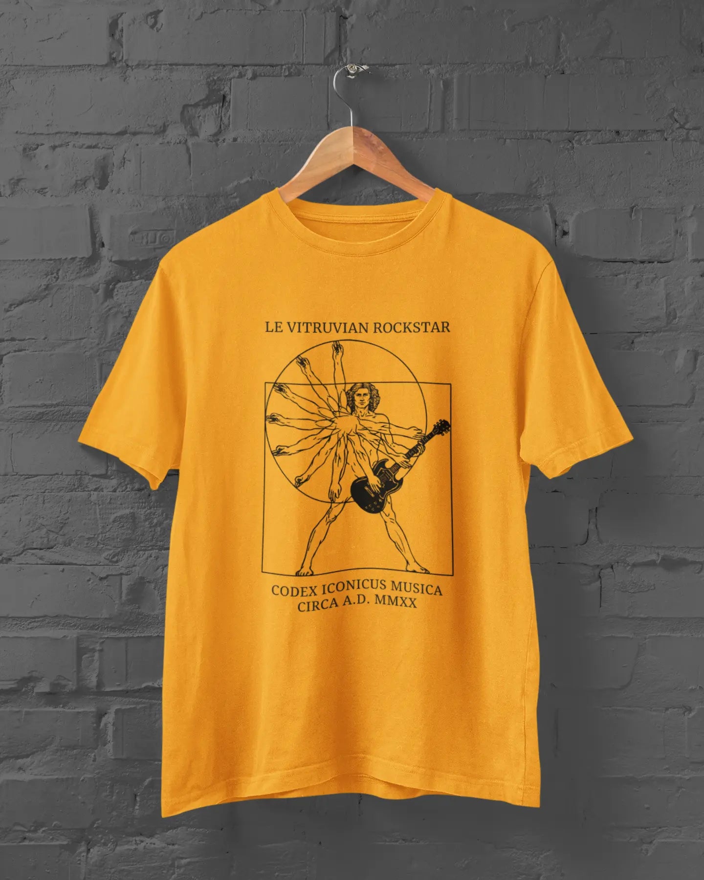 Le Vitruvian Rockstar | T-shirt for Men - PrismGasm