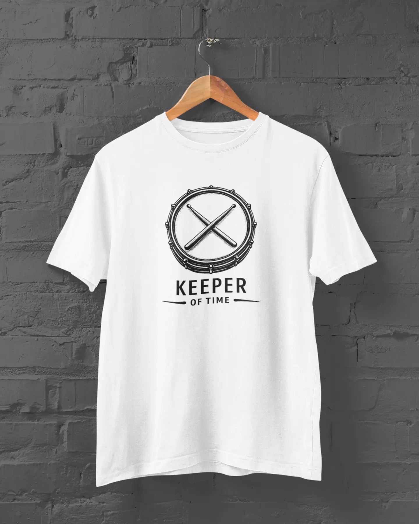 Keeper Of Time | T-shirt for Drummers PrismGasm