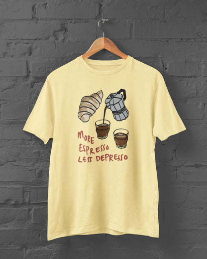More Espresso Less Depresso | T-shirt for Men PrismGasm