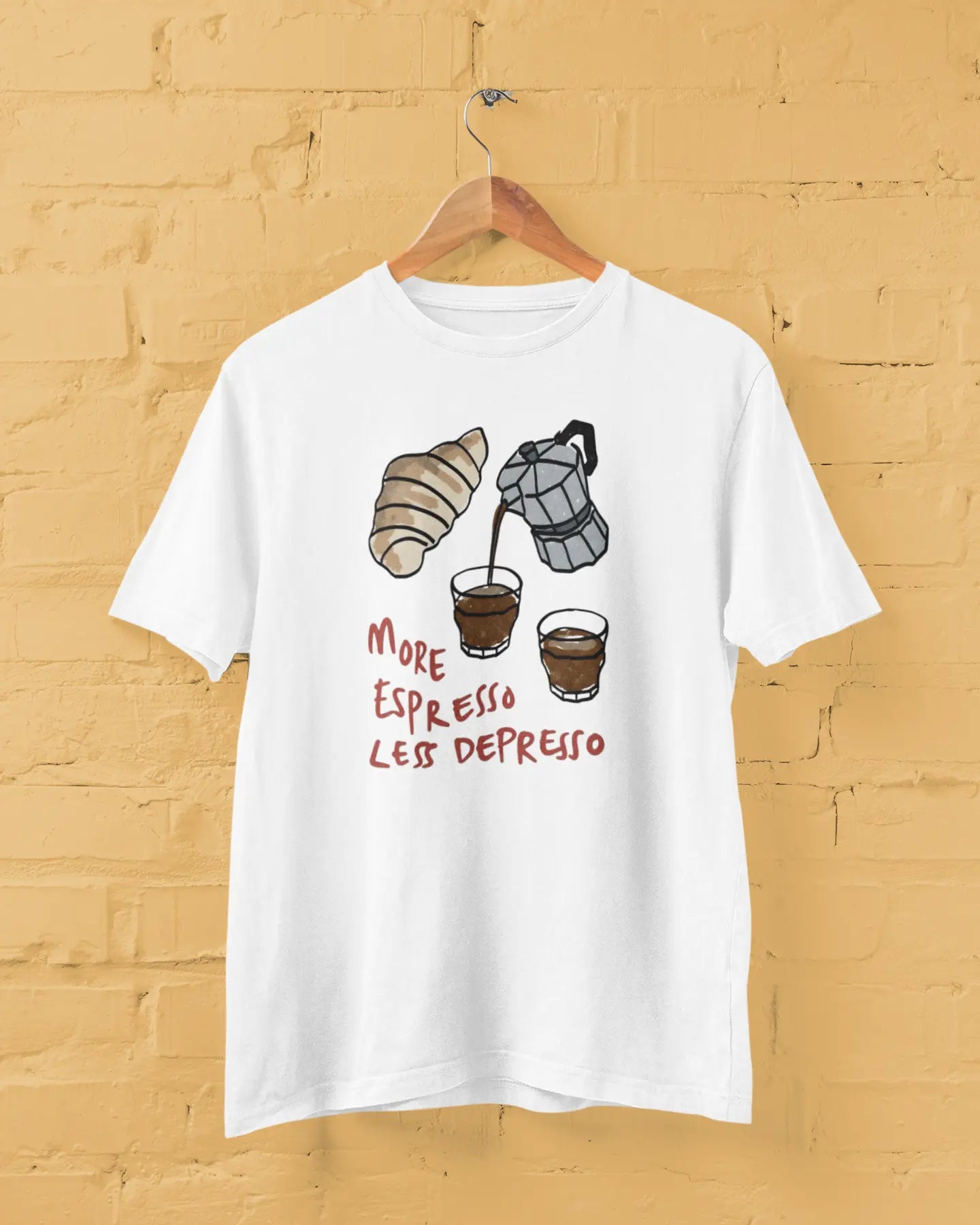 More Espresso Less Depresso | T-shirt for Men PrismGasm