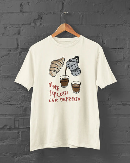More Espresso Less Depresso | T-shirt for Men PrismGasm