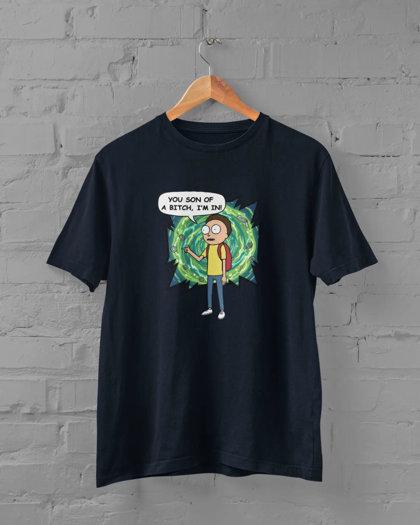 Morty Says He's In! | T-shirt for Men PrismGasm