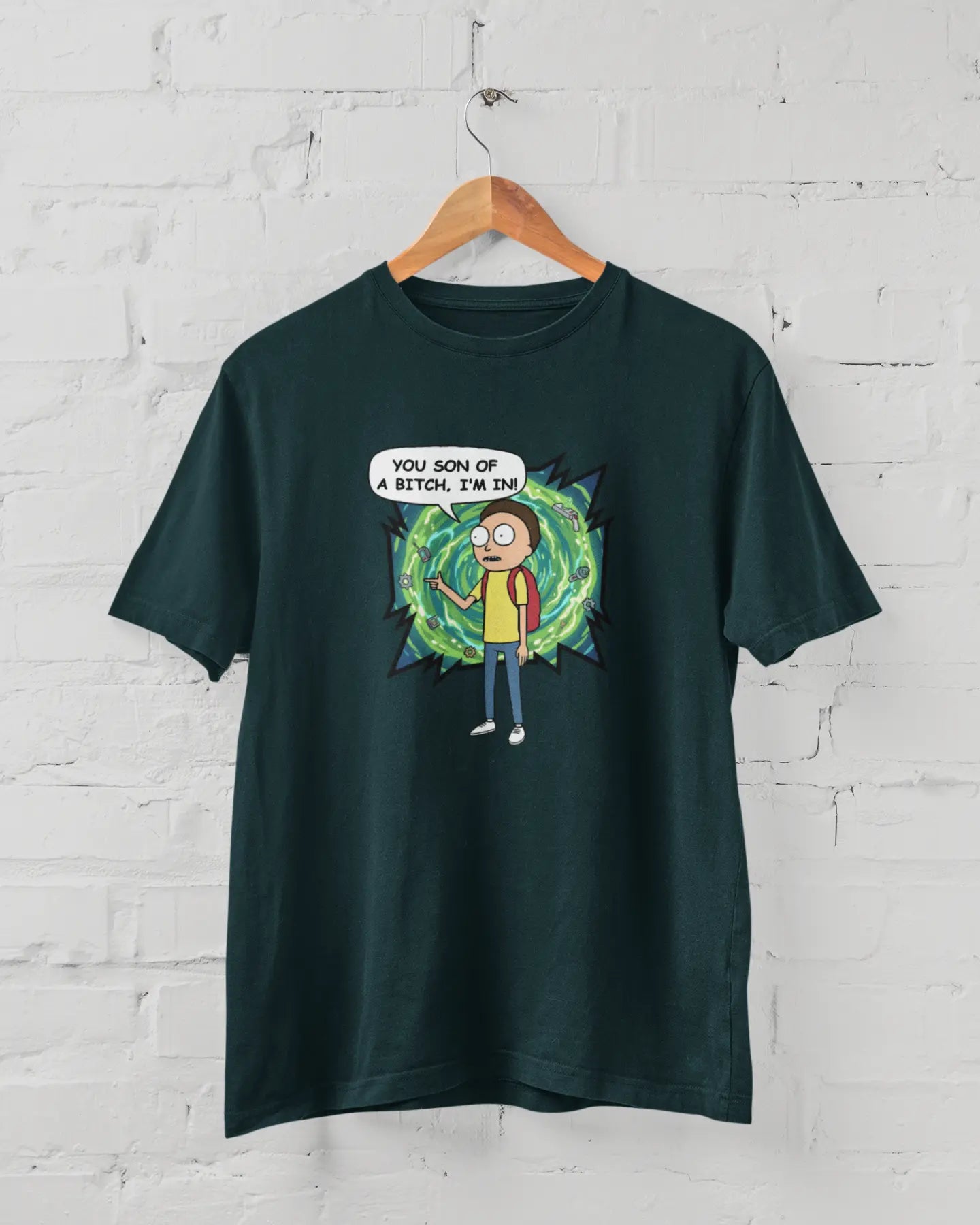Morty Says He's In! | T-shirt for Men PrismGasm