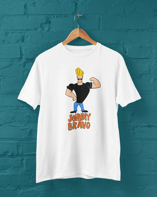 Johnny Bravo Nostalgia | T-shirt for Men PrismGasm