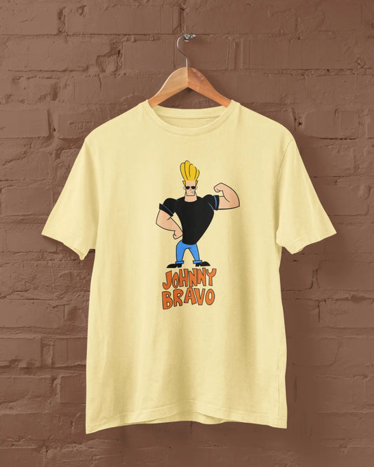 Johnny Bravo Nostalgia | T-shirt for Men PrismGasm