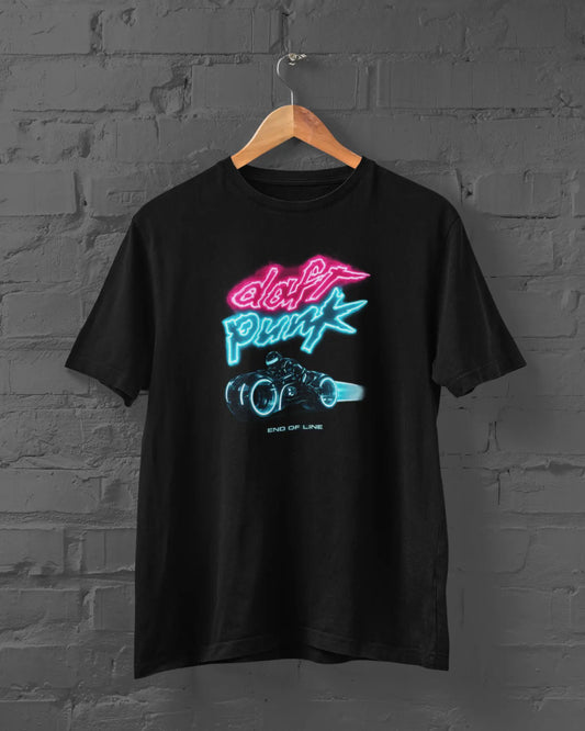 Daft Punk - End Of Line | T-shirt for Men PrismGasm