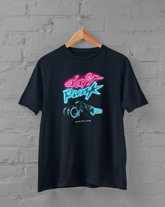 Daft Punk - End Of Line | T-shirt for Men PrismGasm