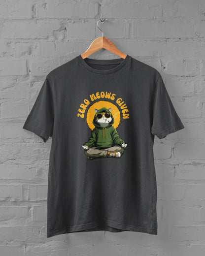 Zero Meows Given v2 | T-shirt for Men PrismGasm