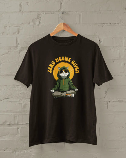 Zero Meows Given v2 | T-shirt for Men PrismGasm