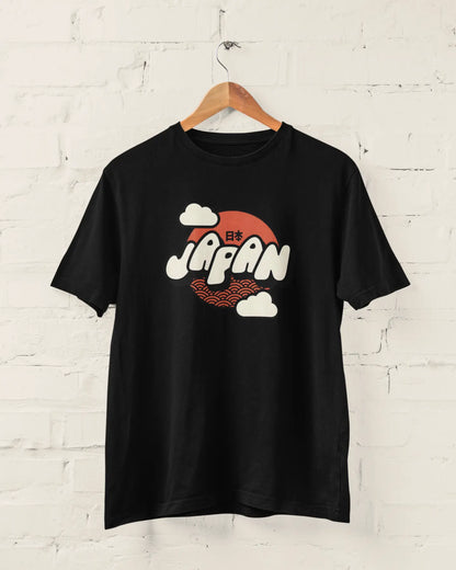 Japan Rising Sun Graphic Tee | T-shirt for Men PrismGasm