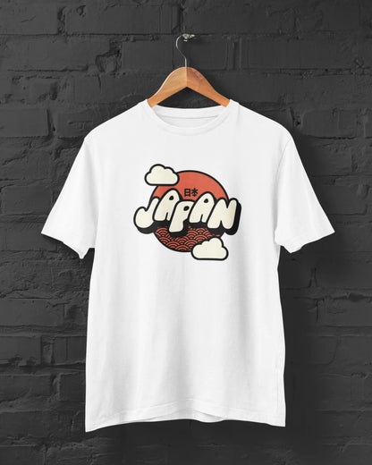 Japan Rising Sun Graphic Tee | T-shirt for Men PrismGasm
